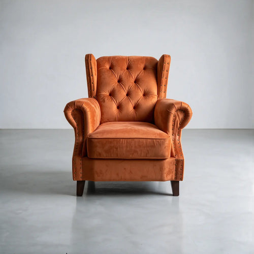 Butaca capitoneada modelo Bergere