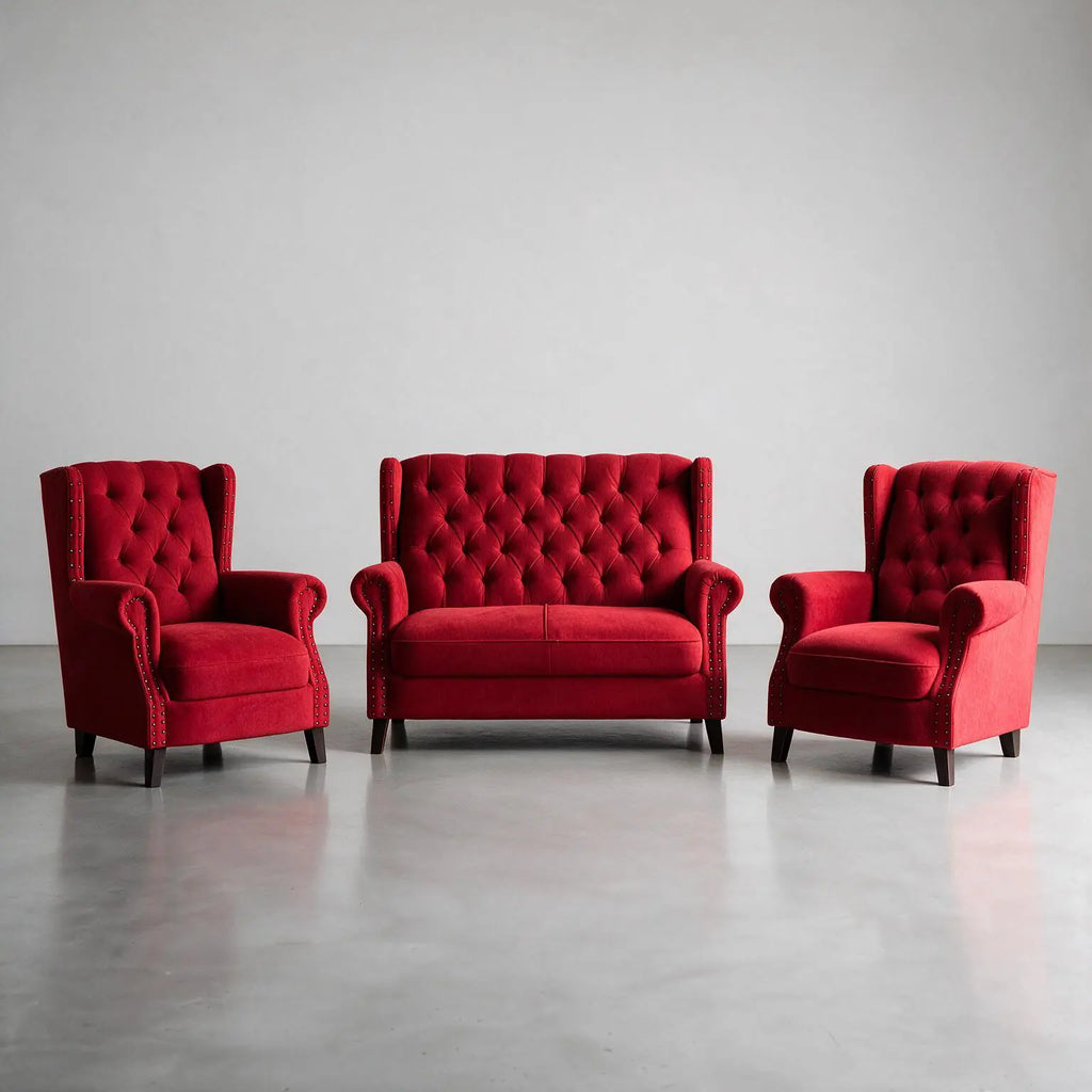 Juego de living modelo Bergere