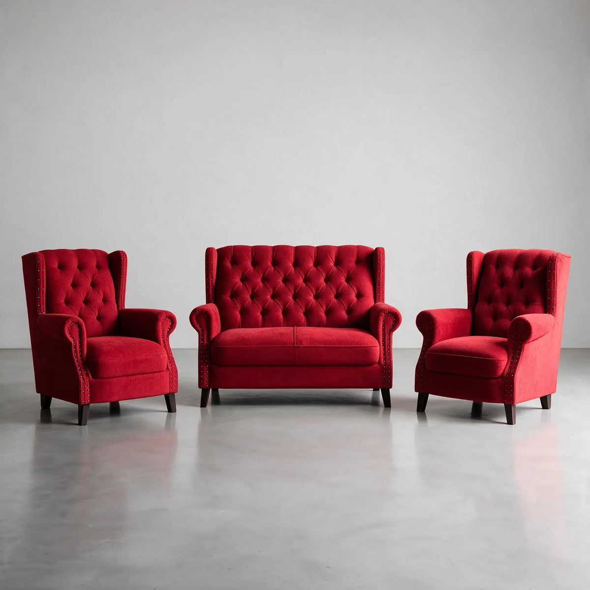Juego de living modelo Bergere