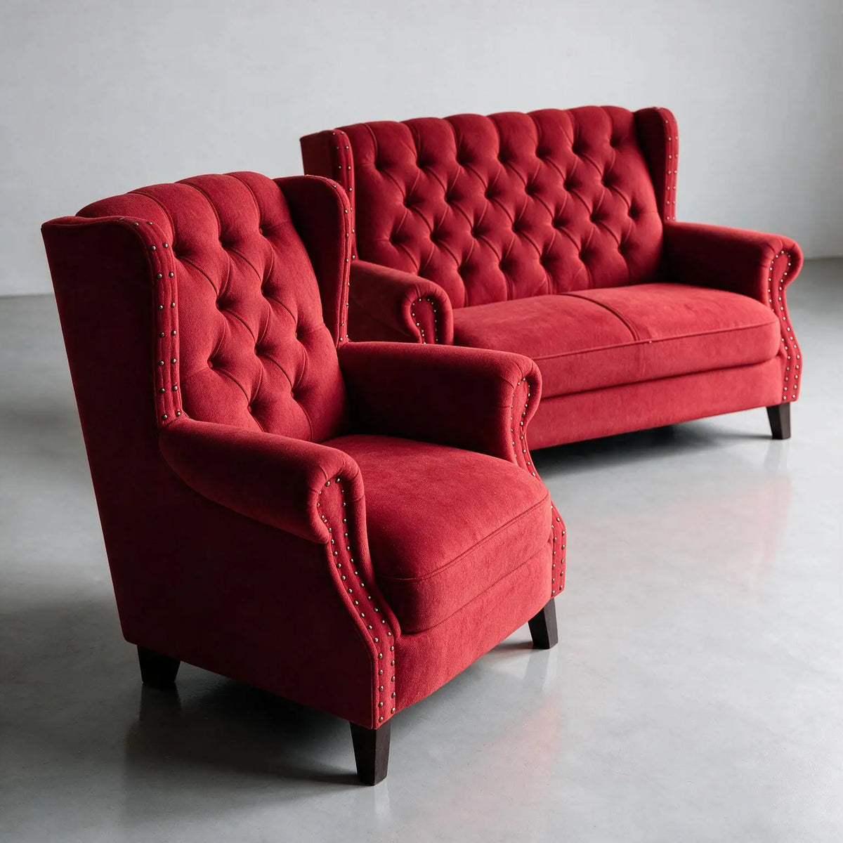 Juego de living modelo Bergere