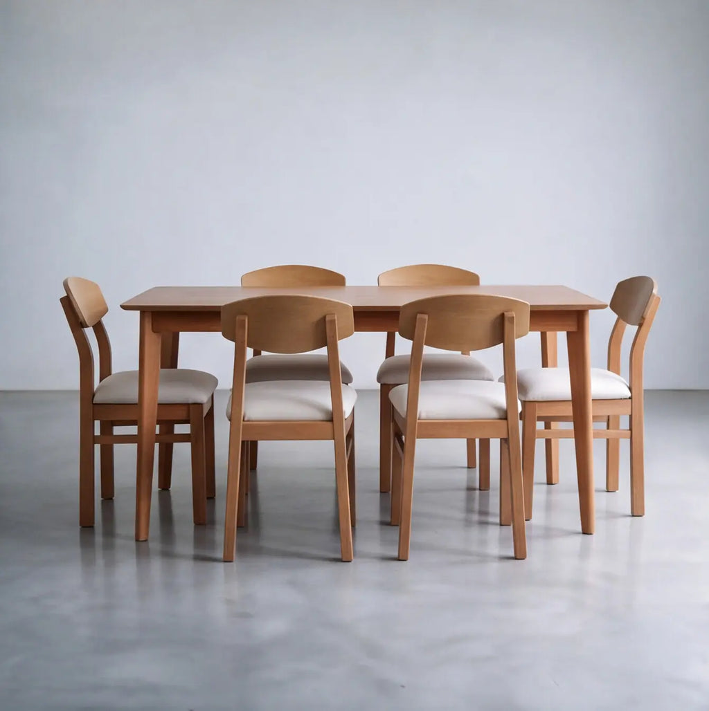 Comedor Nórdico 6 sillas