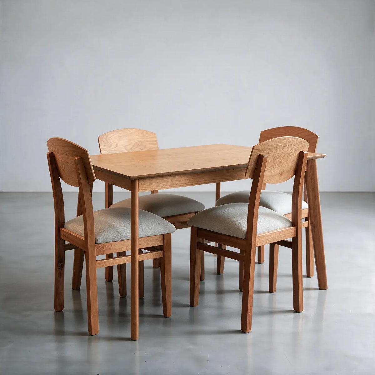 Comedor Nórdico 4 sillas