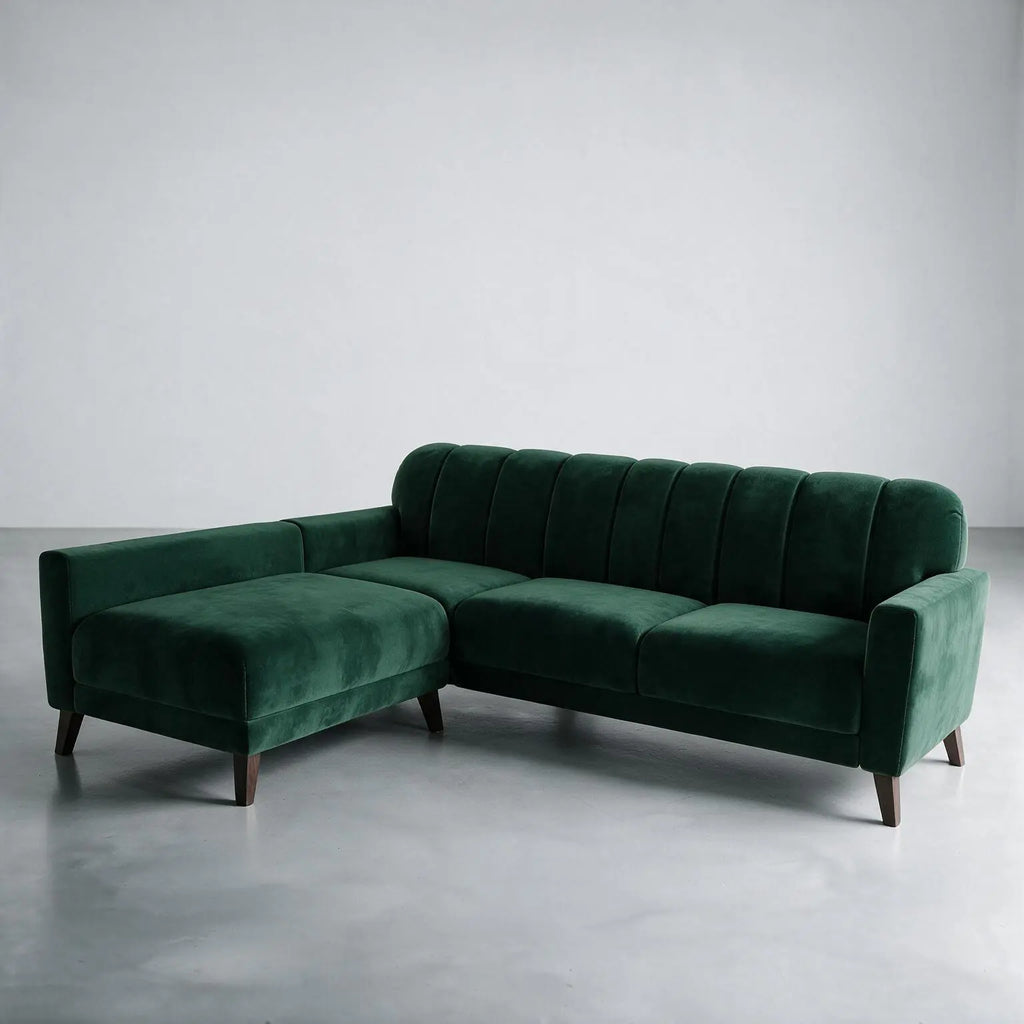 Sofá con chaise esquinero modelo Jair