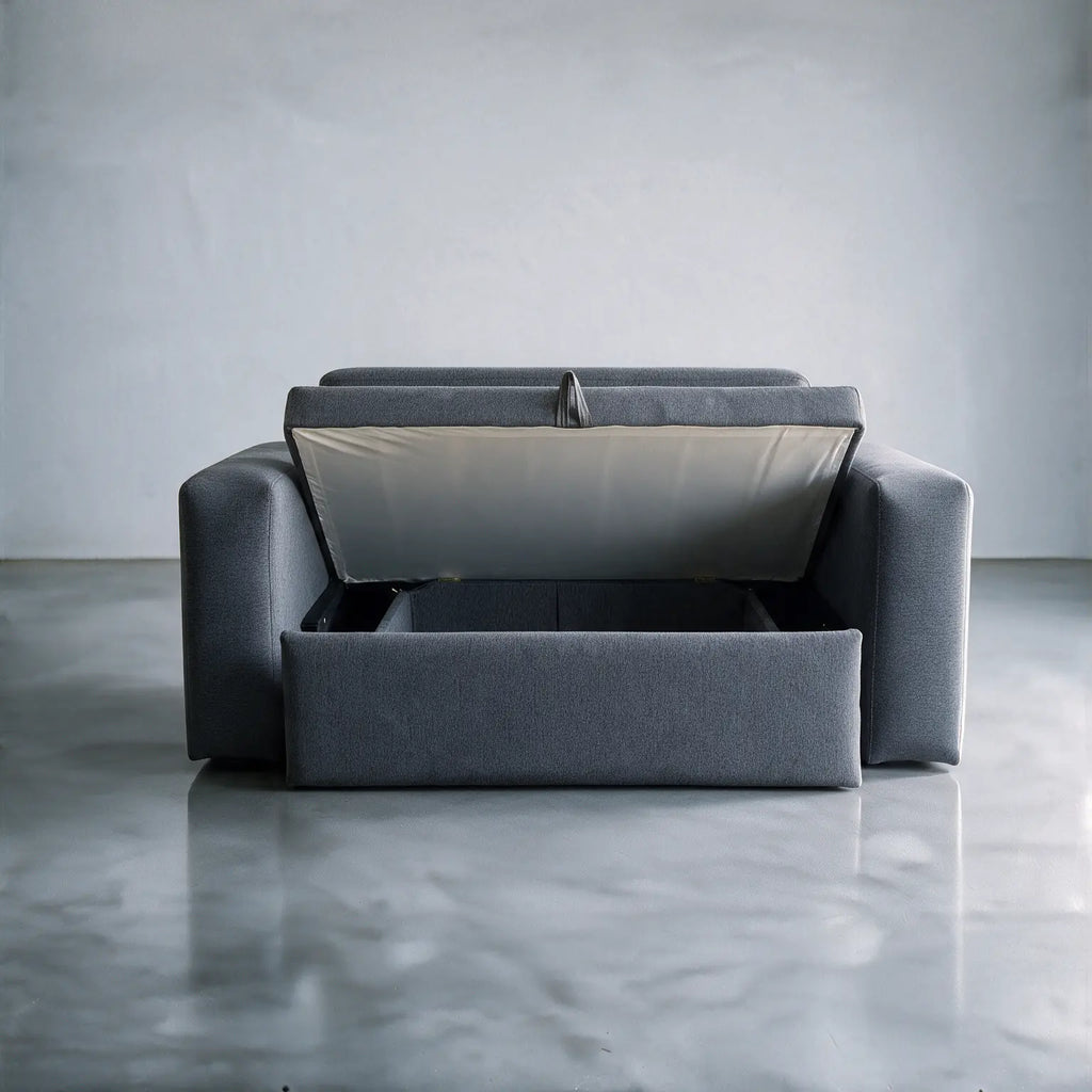 Sofá cama Premium con baúl