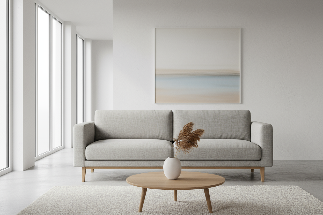 sofa minimalista para el hogar